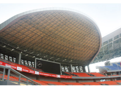 老河口体育看台案例